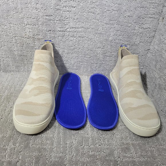 Rothy's The Chelsea Women's Size US 9 Camo Sand Pull On Ankle Boots Shoes - Picture 6 of 10